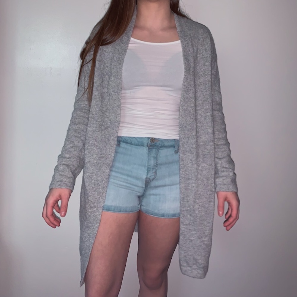 Grey Cardigan
